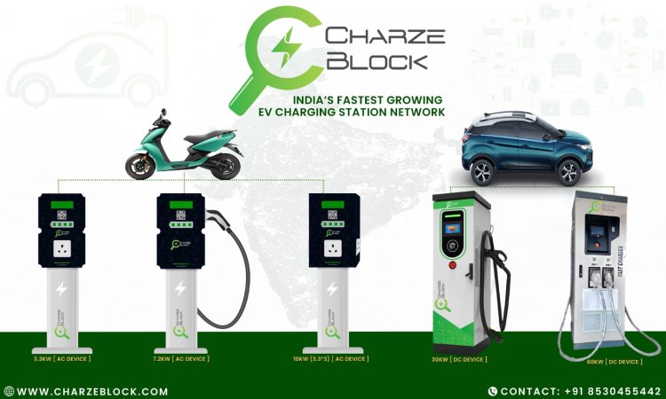 CharzeBlock: Revolutionizing the Way We Charge Our Electric Vehicles.