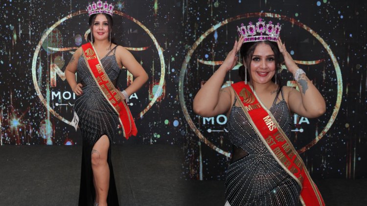 Bangalore’s Suman Verma Shines Bright as 1st Runner-Up at Mrs Top Model India 2025 Grand Finale.