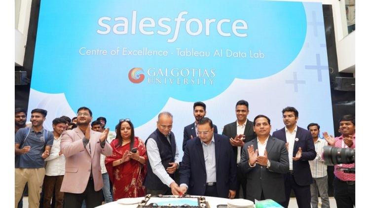 Galgotias University, Salesforce Establish Centre of Excellence for Tableau AI Data Lab to Strengthen Industry Academia Collaboration