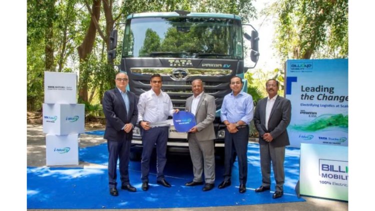 BillionE Mobility Receives India’s Largest EV Truck Delivery from Tata Motors and Expands Fleet to Accelerate EV Freight Transition