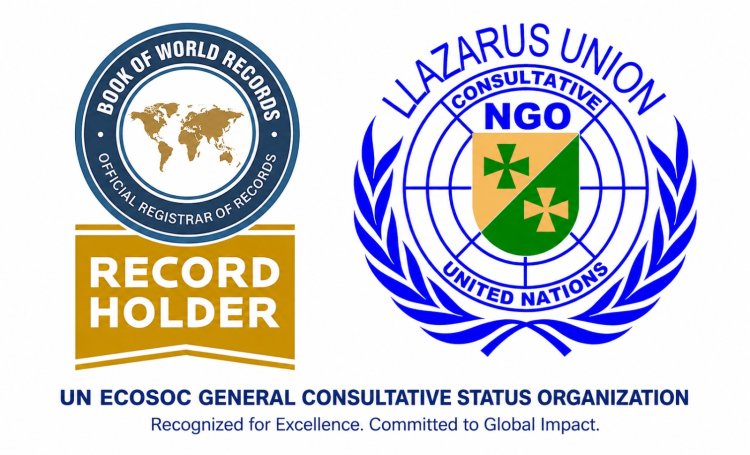 Lazarus Union Recognized as Largest Humanitarian NGO by Book of World Records