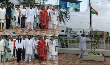 Glorious celebration of 80th Independence Day at Karni Public School: Special presence of Jagdish Chandra Bariya as the chief guest