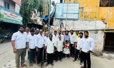 We The Leaders Celebrates India's 80th Independence Day with Flag Hoisting and Tree Plantation Drive in North Chennai